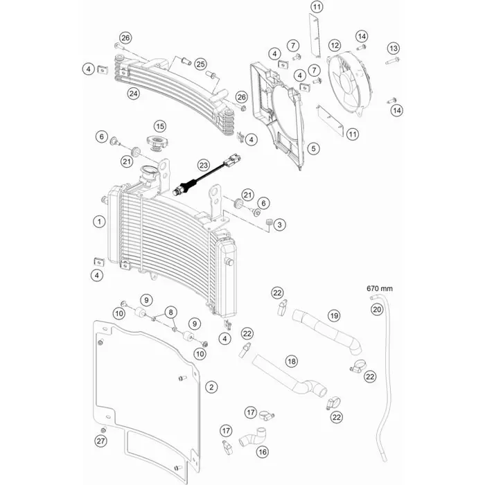 Kühlerschutz kpl Angebot
