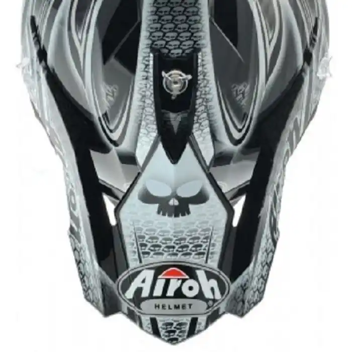 Direkt Vom Hersteller Airoh Helmschild CR901 Linear Skull Black