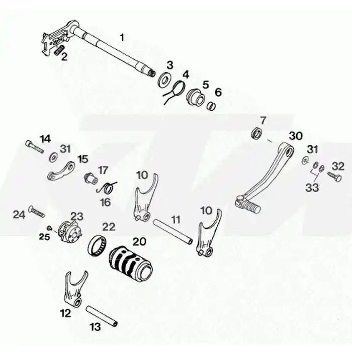 SCHALTGABEL 1./4. U. 2.GANG Angebot