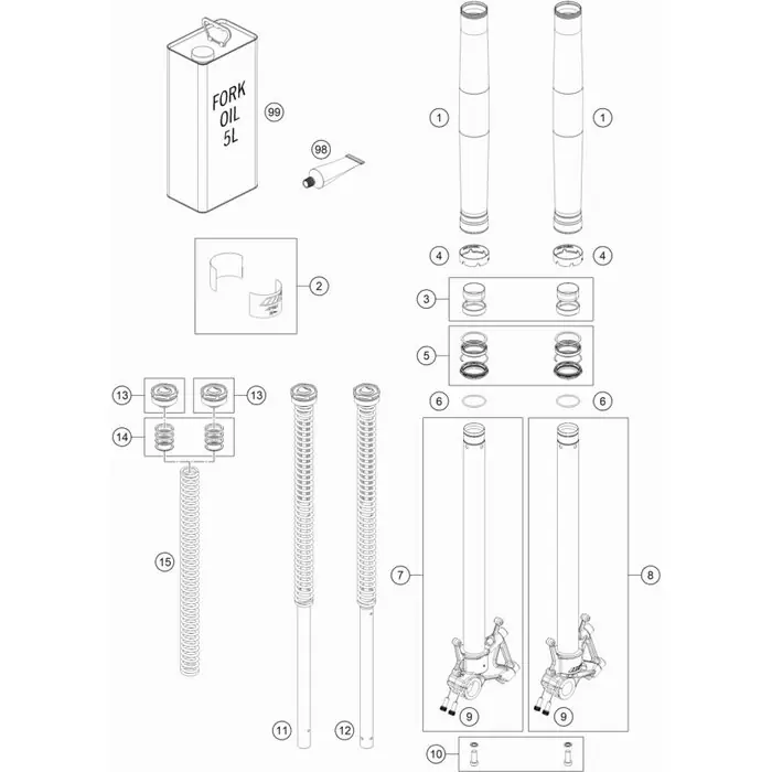 Heißes Angebot Cartridge rechts 790 ADV 19 kpl.