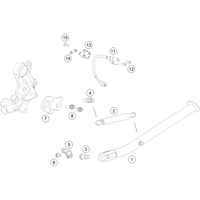 Seitenständer 275mm Aktuell