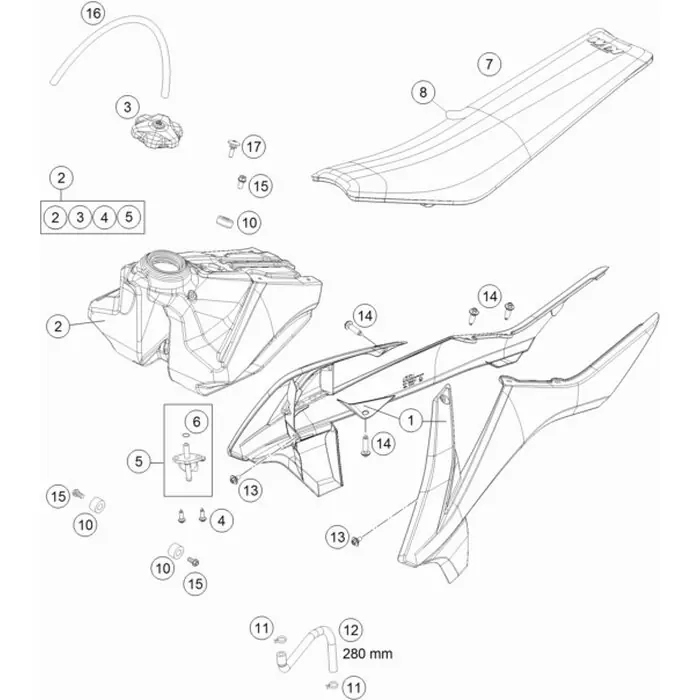 Top-Seller Spoilerset 85SX 2020