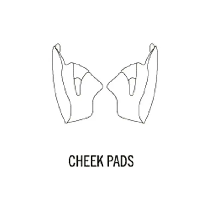 Hornet ADV Cheek Pads Set 39mm Saisonangebot