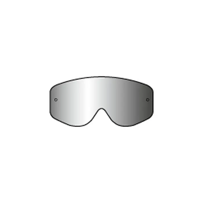 Begrenztes Angebot Racing Goggles Single Lens silver mirr.