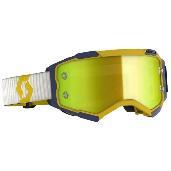 Markenprodukt Scott Brille Fury Works Gelb Blau - Chromegelb