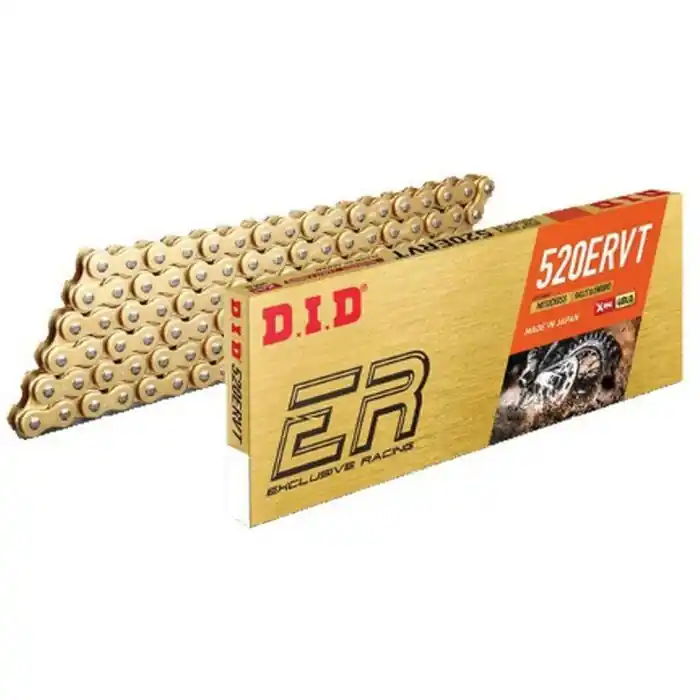 Direkt Vom Hersteller DID Kette 520 ERVT 118 Glieder X-Ring Gold