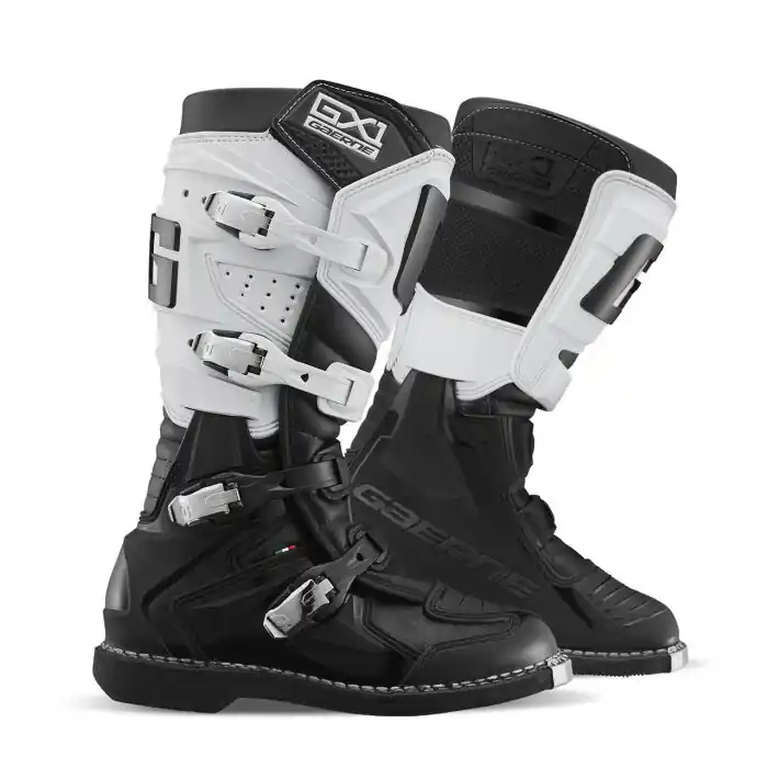Preisknaller Gaerne Stiefel GX1 Schwarz Weiß 44