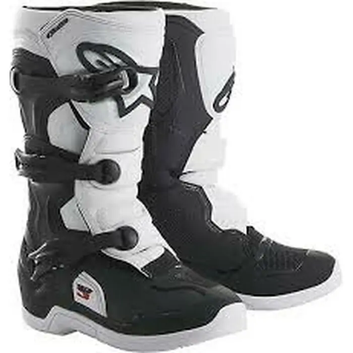 Preisreduziert Alpinestars Stiefel Tech 3S Youth Schwarz Weiß 38