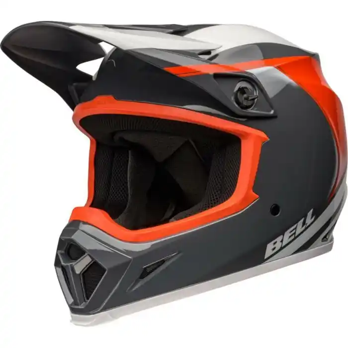 Expressversand Bell Helm MX-9 Mips Dart Gloss Grau Orange