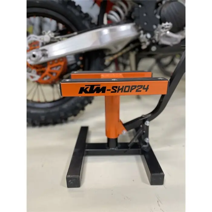 Preis Gesenkt KTM-Shop24 Hubständer Evolution Schwarz Orange