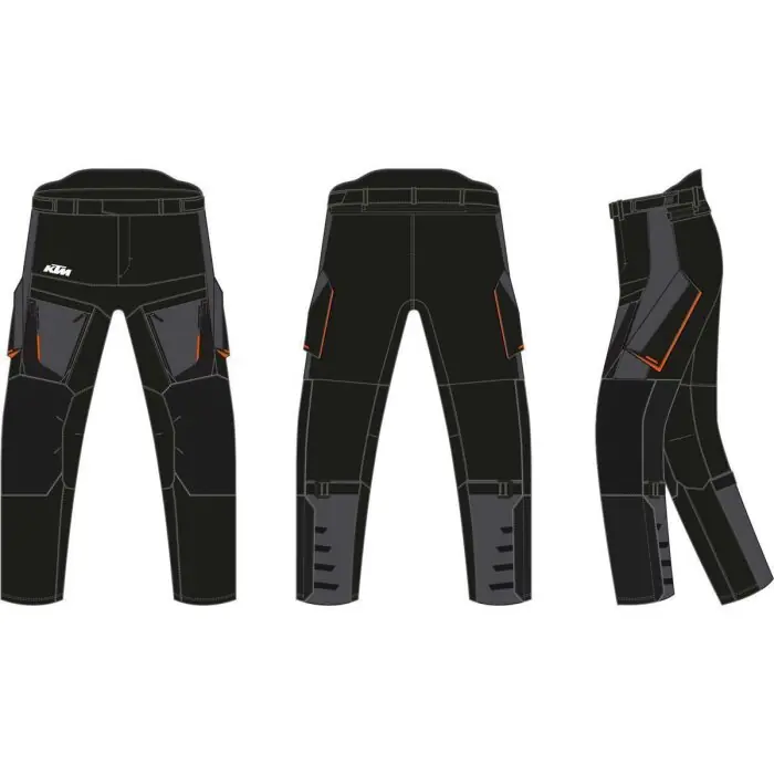 Terra Adv V3 Pants Blk - Grey Xl/36 Direkt Vom Hersteller