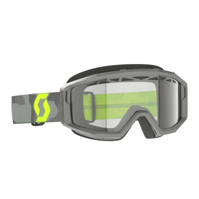 Scott Brille Primal Grau Neongelb - Klar Sichere Zahlung