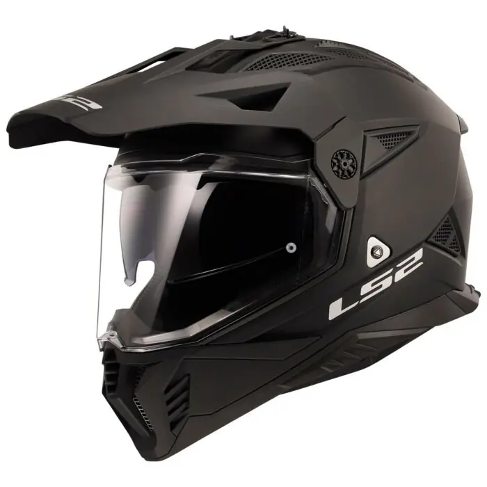 LS2 Helm MX 702 Pioneer II Schwarz M (57/58) Letzte Chance