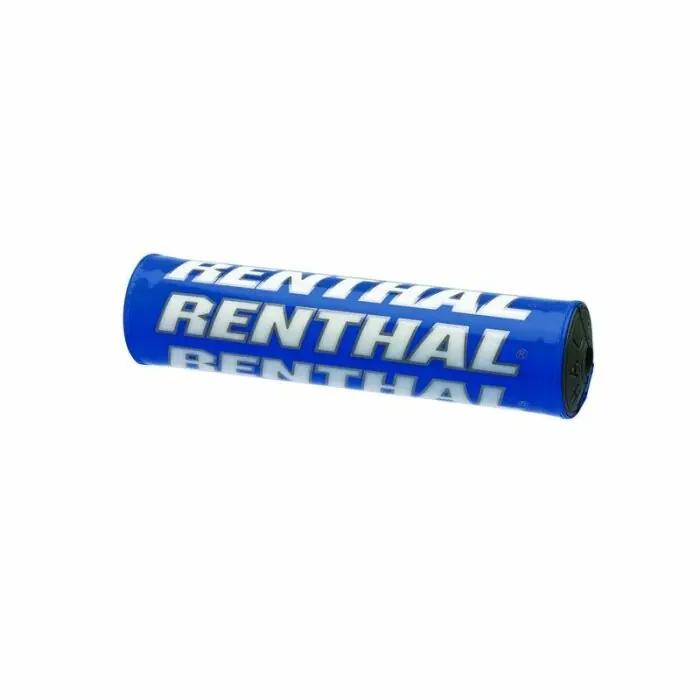 Renthal Lenkerpolster Blau Weiß Markenprodukt