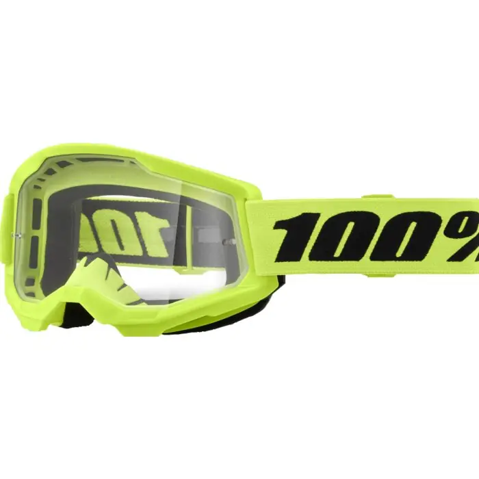 100% Brille Strata 2 Neongelb Letzte Chance