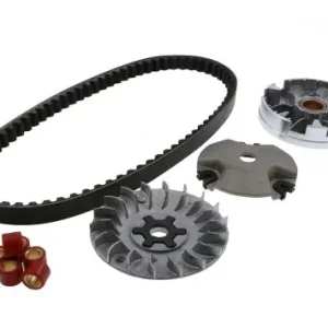 Abverkauf Variomatikset inkl. Keilriemen und Gewichte 15x12 6,3g kompatibel für Aprilia Rally, Italjet Dragster, MBK Booster, Nitro, Yamaha Aerox, BWs Ersatz Ro