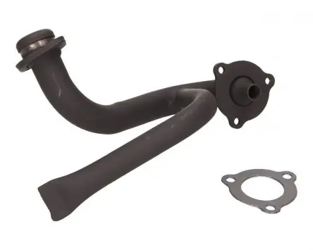 Auspuffkrümmer schwarz Staurohr und Drossel kompatibel für Aprilia, Derbi Top-Preis
