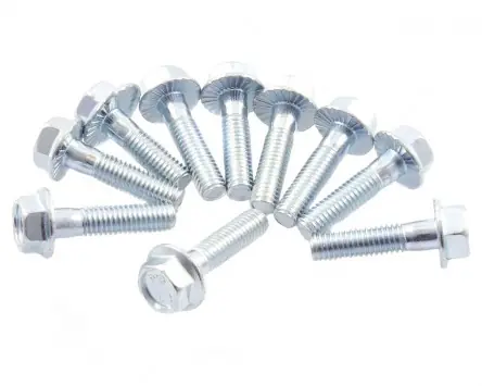 Abverkauf Flansch Schrauben M6x25 10 Stück