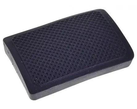 Bremspedalgummi schwarz UNI AUTO für Lambretta LI, LIS, SX, TV, DL, GP Ersatz Gummi Top-Seller