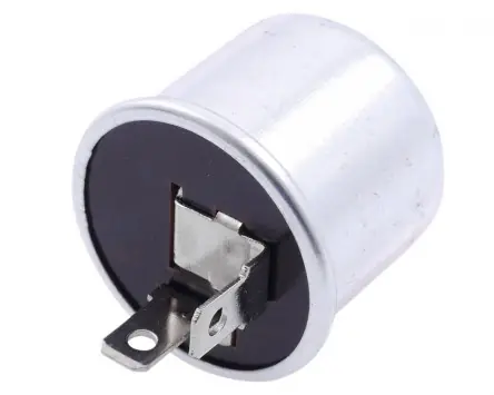 Sale Blinkrelais 2 Pol, 6V 17W Alu universal inklusive Haltegummi, Motorrad, Quad