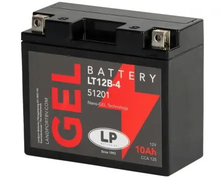 Batterie LANDPORT LT12B-4 Gel 12V 10Ah, 150x70x130mm kompatibel für Ducati 1098, 1198, 748 R, 848, 996, 998, Diavel, Monster, Hypermotard, Yamaha FZ6 Solange Der Vorrat Reicht