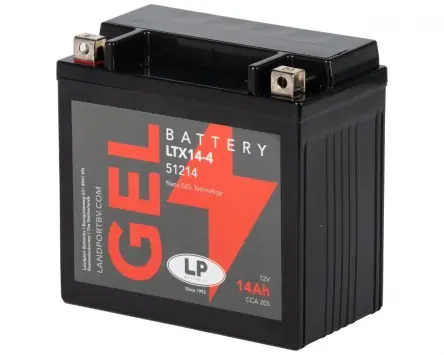 Angebot Batterie LANDPORT LTX14-4 Gel 12V 14Ah kompatibel für BMW R1200 GS, Honda GL VT ST, Kymco Xciting, Piaggio Beverly, MP3, X7 X8, Suzuki Burgman