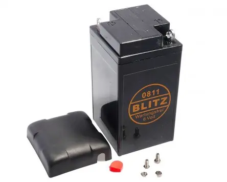 Batterie BLITZ Gel 0811 6V 12Ah wartungsfrei 90x80x170mm kompatibel für BMW R 25 /3, R 26 T26, R 50 /2, R50, R60 /2, R 60, R 76/3, R 69 S Billig
