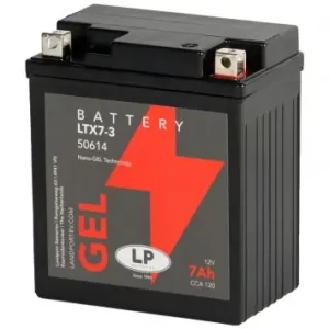 Batterie LANDPORT LTX7-3 12V 7Ah Gel kompatibel für Aprilia SR 125, Derbi GPR, Senda, Honda CB 600 Hornet, Piaggio Fly, Suzuki DR, Yamaha XT Billig