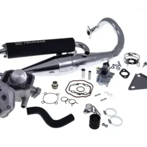 Angebot Tuningkit STREETLIGHTS Sport Alltag 70ccm Sport Zylinder Peugeot stehend LC Vergaser, Auspuffanlage, Set, Satz, kompatibel für Speedfight 1 / 2