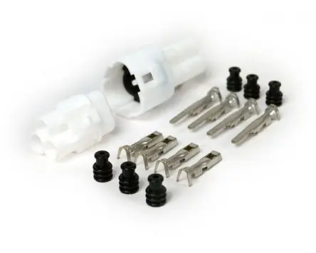 Stecker Set Kabelbaum 3 Pin BGM Typ 090 SMTO MT Sealed 0,85-1,25mm wasserdicht universal, kompatibel f黵 Roller, Vespa, Motorrad Neuheit