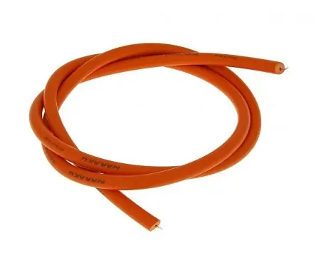 Aktuell Zündkerzenkabel NARAKU 7,5mm orange 1m