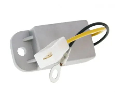 Letzte Chance Spannungsregler / Gleichrichter 1-Pin 6V, kompatibel für Vespa Ciao, Herkules, Zündapp, Puch, Mofa, Moped, Mokick, universal, Ersatz