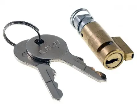 Lenkschloss / Lenkradschloss Schließzylinder UNI AUTO kompatibel für Vespa PX80-200, V50 N, V50 L, V50 Special, V50 S, PV, SR50, Super, V90, GT125 Letzte Chance