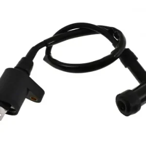 Zündspule Zündkerzenstecker Set für 2-Takt / 4-Takt mit 2-Pins kompatibel für China GY6 und Peugeot Roller, Scooter, Moped, Mofa, Motorrad, Universal Neu