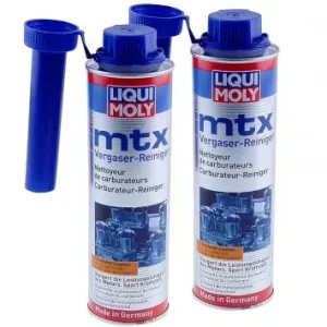 Vergaserreiniger Set 2x 300ml LIQUI MOLY MTX Vergaser Reiniger Auto Motorrad Roller Moped Mofa Additiv Benzin Zusatz Sonderaktion