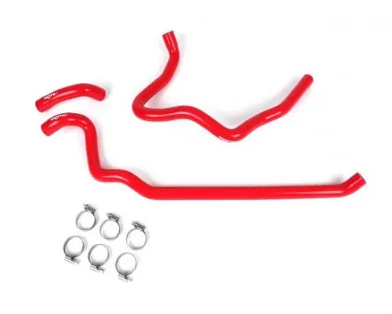 Aktuell Kühlerschlauch Set BGM rot, Silikon 180°C kompatibel für Vespa GT 125, 200, Vespa GTL 125, 200, Vespa GTS 125, 300, Vespa GTV 125, 250