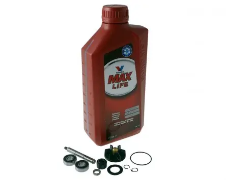 Sonderangebot Wasserpumpenset mit Kühlflüssigkeit für Piaggio