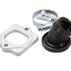 Bestpreis Ansaugstutzen 21/25mm POLINI 360 kompatibel für Piaggio mit 21mm Dellorto PHBG, CP Vergaser