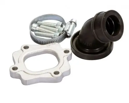 Ansaugstutzen 19/21mm POLINI 360 für Minarelli liegend Nur Für Kurze Zeit