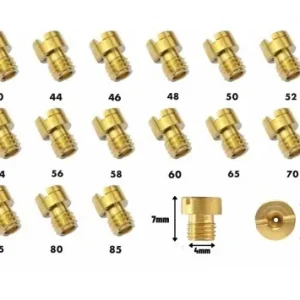 Direkt Vom Hersteller Vergaser Hauptdüsenset 40-85 Bing Hercules Prima 2, 3, 4, 5, 6, Puch, GY6 4-Takt Mofa Moped Mokick Vergaserdüsen
