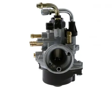 Neu Vergaser 2EXTREME 17,5mm SPORT manueller Choke, komplett mit Öl- und Unterdruckanschluss, Vergaserheizung Yamah Aerox, MBK Nitro