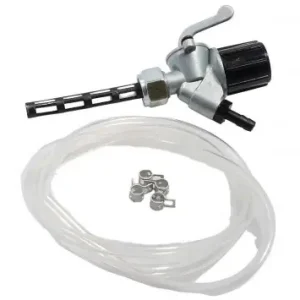 Benzinhahn Set manuell schräg mit Wassersack für Simson S50, S51, SR1, SR2, Sperber, MuZ ES, ETS, ETZ, TS 125 150 Heißes Angebot