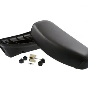 Bestpreis Sitzbank klappbar schwarz Rivello kompatibel für Vespa SI 50 SIV1T 2T AC 79-96, Ciao Ciao PX 50