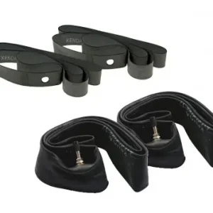 Reifenschlauch Set 2.75x17 Zoll 2x Felgenband Satz Paar Hercules, Puch, Kreidler Set Kit Mofa Moped Mokick Geprüft