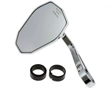 Wochenendangebot Spiegel VICTORY Chrom, 1 Zoll 25,4mm, Motorrad