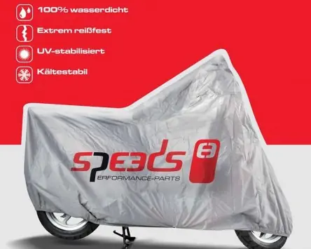Zweiradgarage Faltgarage klein 198x90x117cm kompatibel für Motorrad, Roller, Moped Abdeckplane Plane Echt