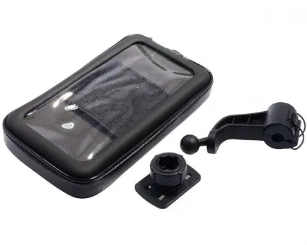 Nur Heute Halterung Handy / Smartphone Case LAMPA 165x80mm Universal Roller, Motorrad, Moped, Mofa, Quad