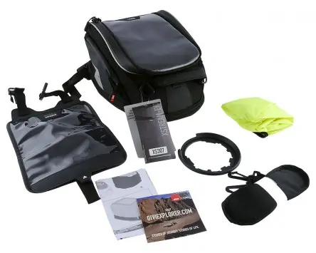 Tankrucksack GIVI XS307 Tanklock XSTREAM-BAG schwarz, 14-18 Liter, wasserdicht, für Motorrad, Enduro, Adventure, Tasche, Gepäck Expressversand