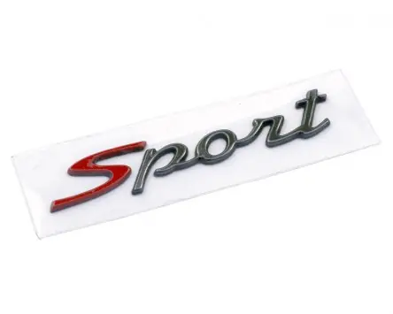 Schriftzug Aufkleber Sticker für Gepäckfach Rabatt