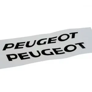 Meistverkauft Stickerset schwarz kompatibel für Peugeot